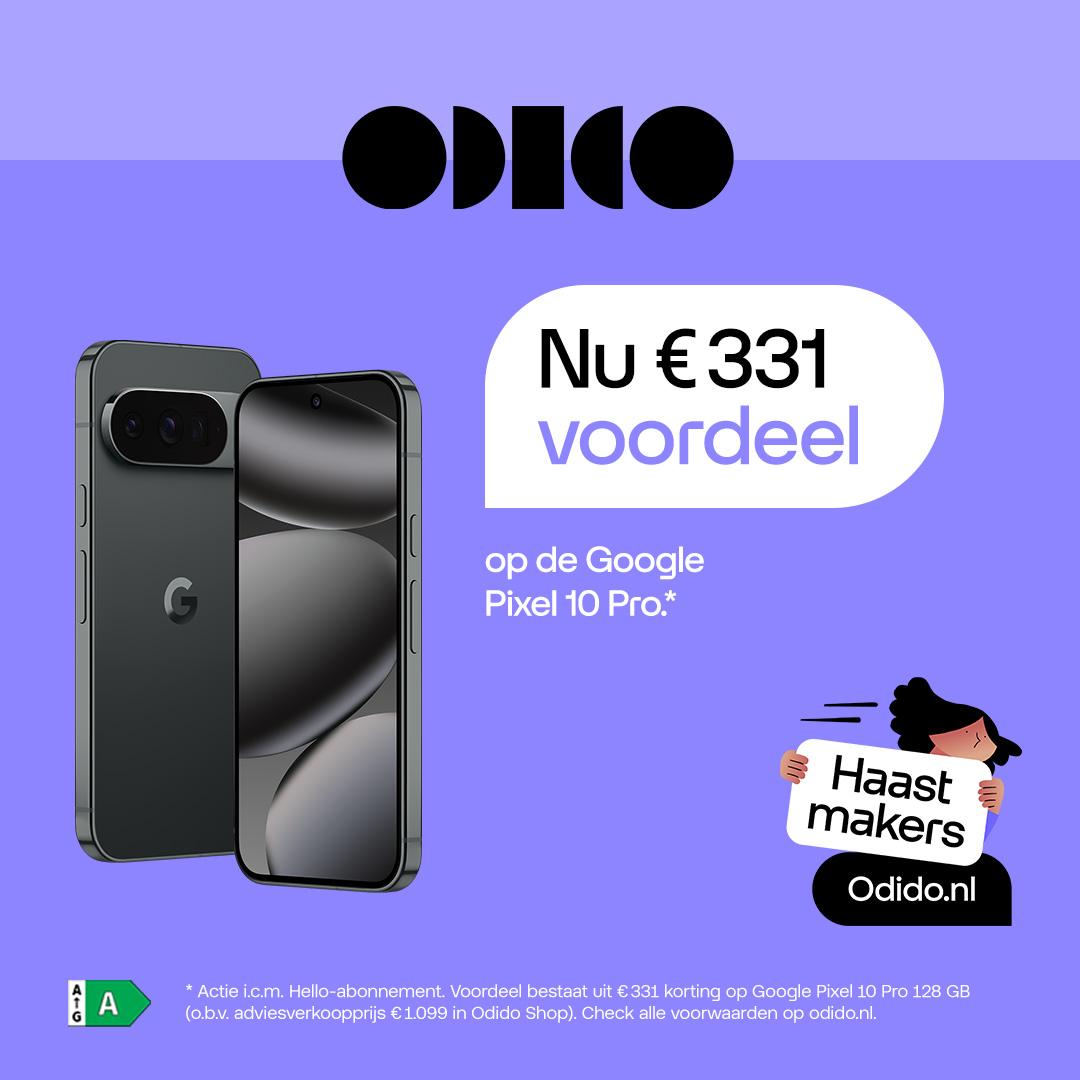 Banner Google Pixel 10 Pro Odido
