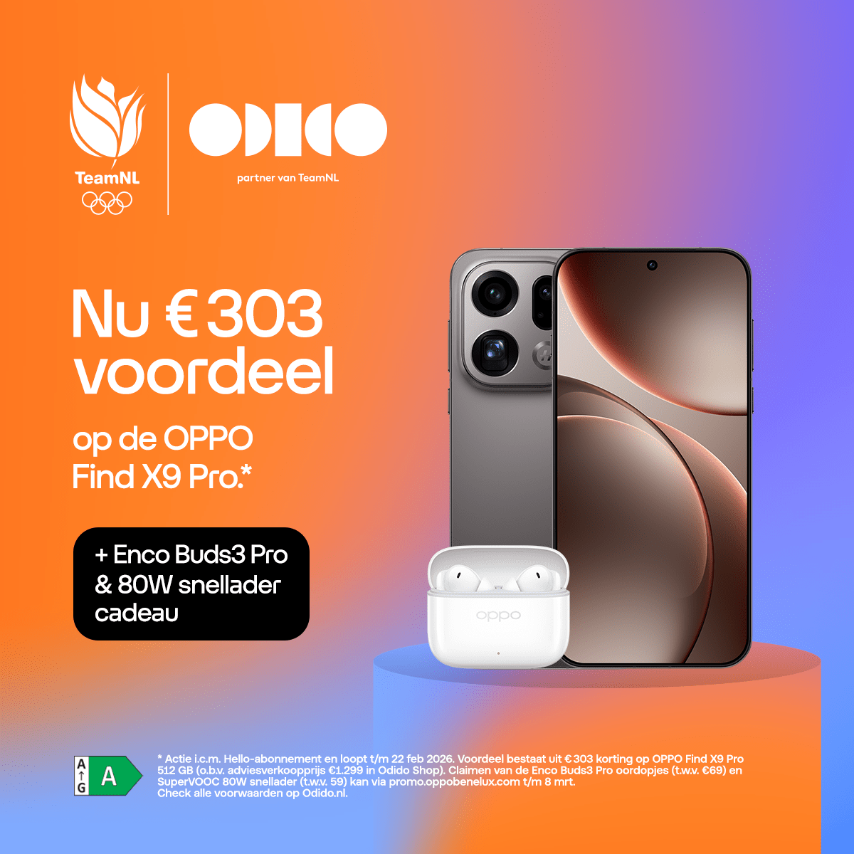 Banner Odido Oppo Find X9