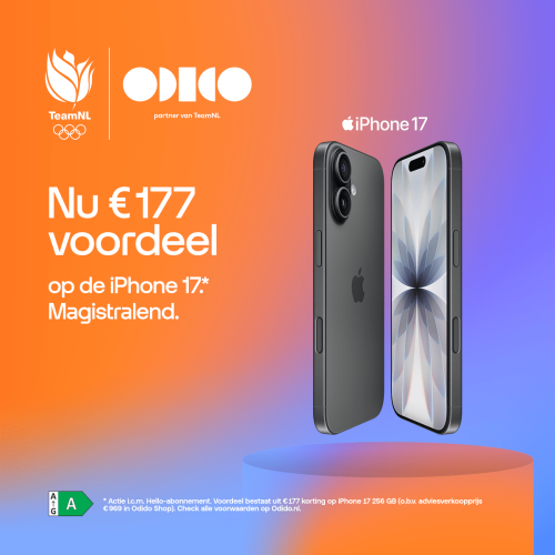 Banner Odido iPhone 17