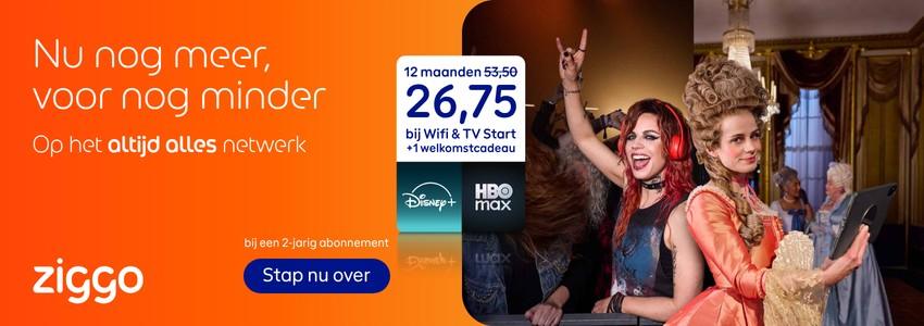 Banner internet+tv Ziggo