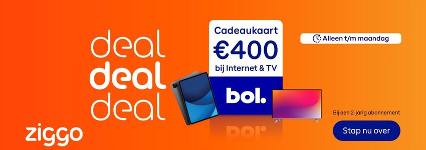 Banner Ziggo Bol voucher