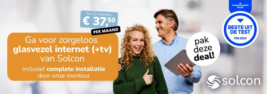 Advertentie Solcon internet+tv